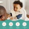 VICASKY 15-Piece Rotating Cotton Bibs for Newborns, Absorbent, Adjustable Closure, Lightweight and Washable view 2