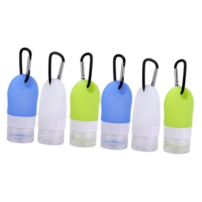 Healeved 12-Piece Cosmetic Travel Bottles, Portable Reusable Containers for Lotions, Shampoos, and Liquids, Carry-On Suitable, Assorted Colors