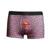 SRZYMJ Men's Boxer Shorts, Blue Viscose Underwear with Open Fly view 3