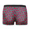 SRZYMJ Men's Boxer Shorts, Blue Viscose Underwear with Open Fly view 4