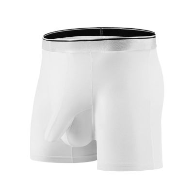 SRZYMJ Men's Cotton Boxer Shorts with Fly