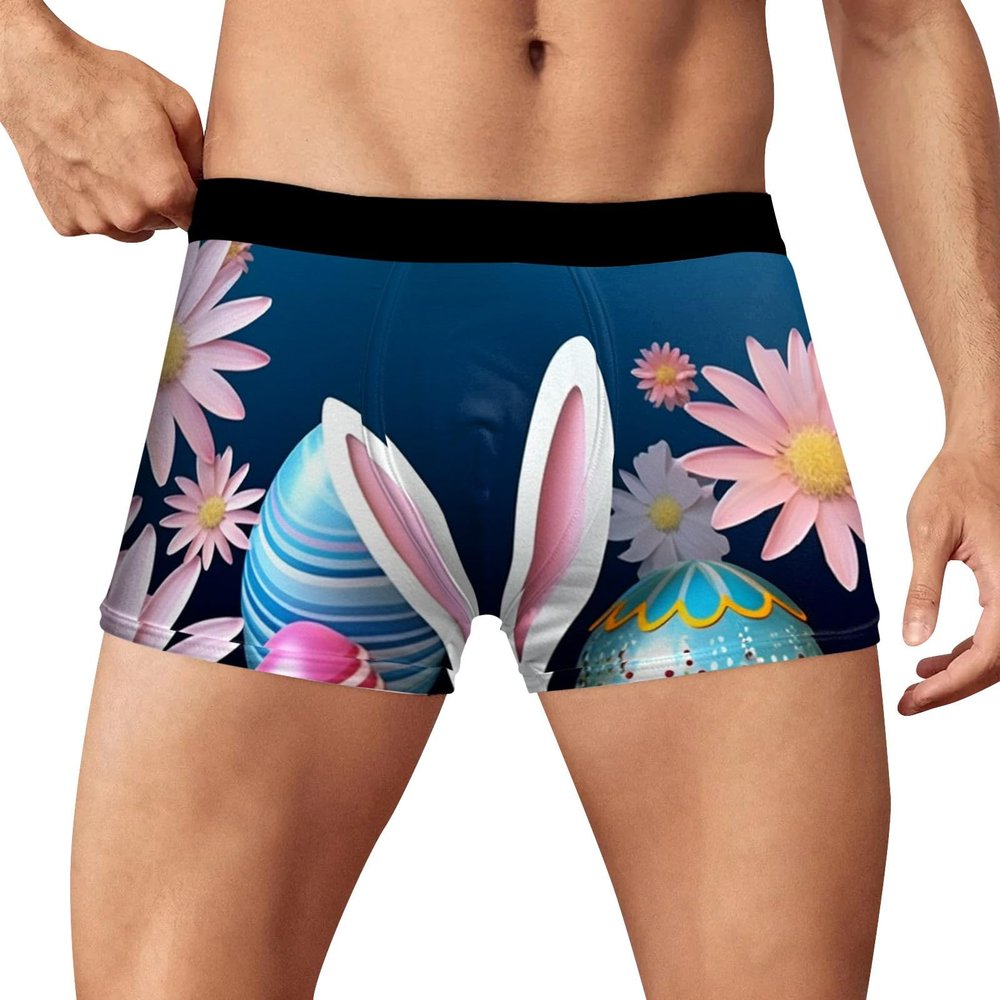 SRZYMJ Men's Boxer Shorts, Sky Blue