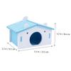 Supvox 2-Piece Hamster Nest and Bed view 3