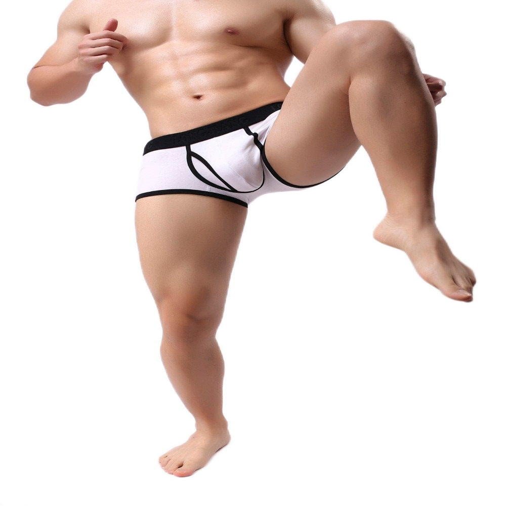 SRZYMJ Men's Seamless Quick-Dry Boxer Briefs