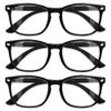 CCVOO Reading Glasses with Blue Light Filter - Unisex (1.75, Black) view 1