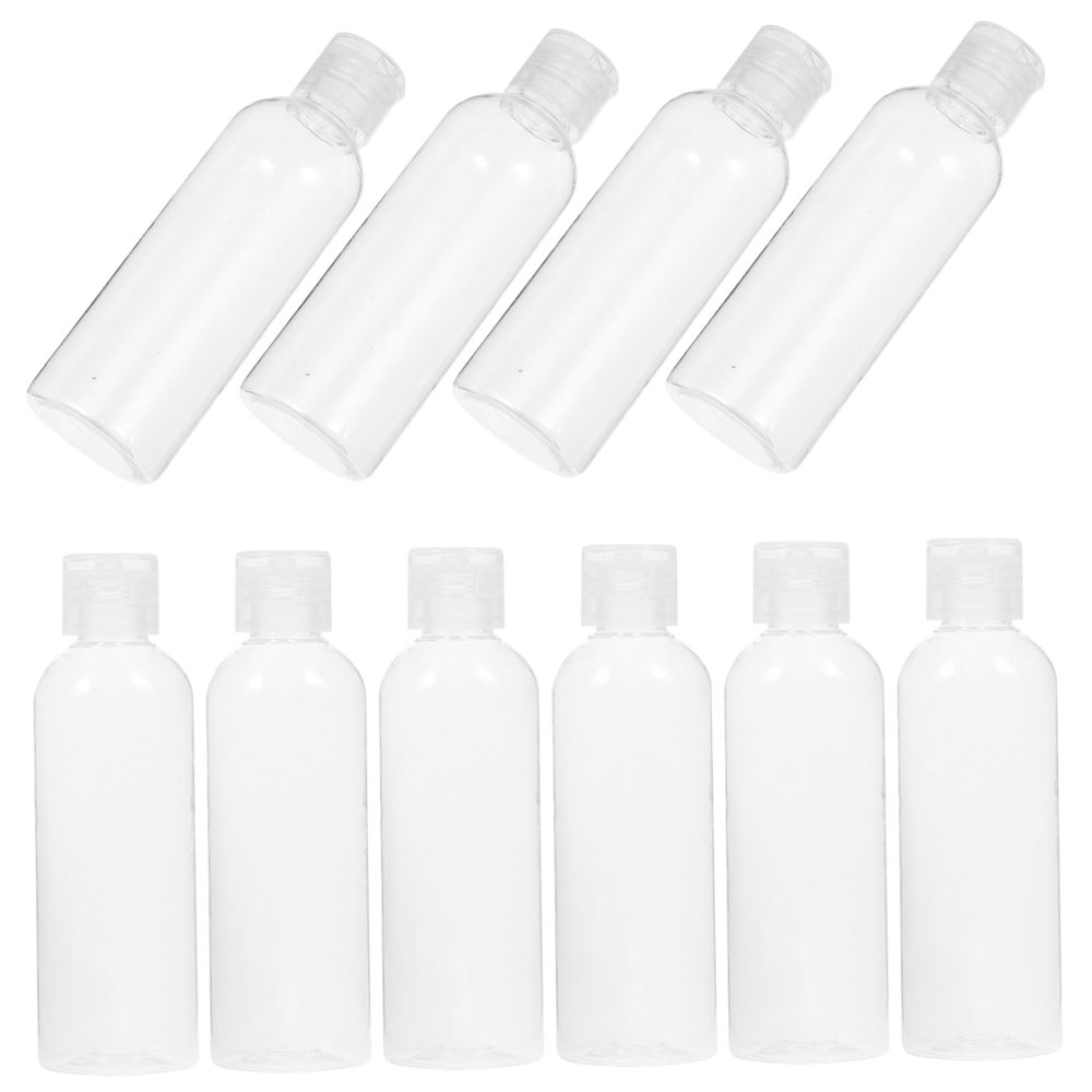 HAPINARY Refillable Travel Bottles, Leakproof Toiletry Bottles, 10-Pack, 100 ml
