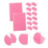 Disposable Paper Nail Art Mats, 125 Count, Pink view 2
