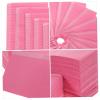Disposable Paper Nail Art Mats, 125 Count, Pink view 4