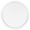 OSALADI Compact Cosmetic Mirror, 15X Magnification, Round White Mirror with Suction Cup view 1