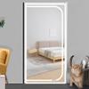 Yuly Cat Door Screen with Zipper, D-Shaped Opening view 1