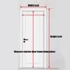 Yuly Cat Door Screen with Zipper, D-Shaped Opening view 4