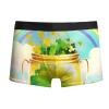 SRZYMJ Men's Cotton Boxer Shorts, XL, Sky Blue view 2
