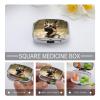 2-Compartment German Shepherd Pill Case for Purse or Travel view 3
