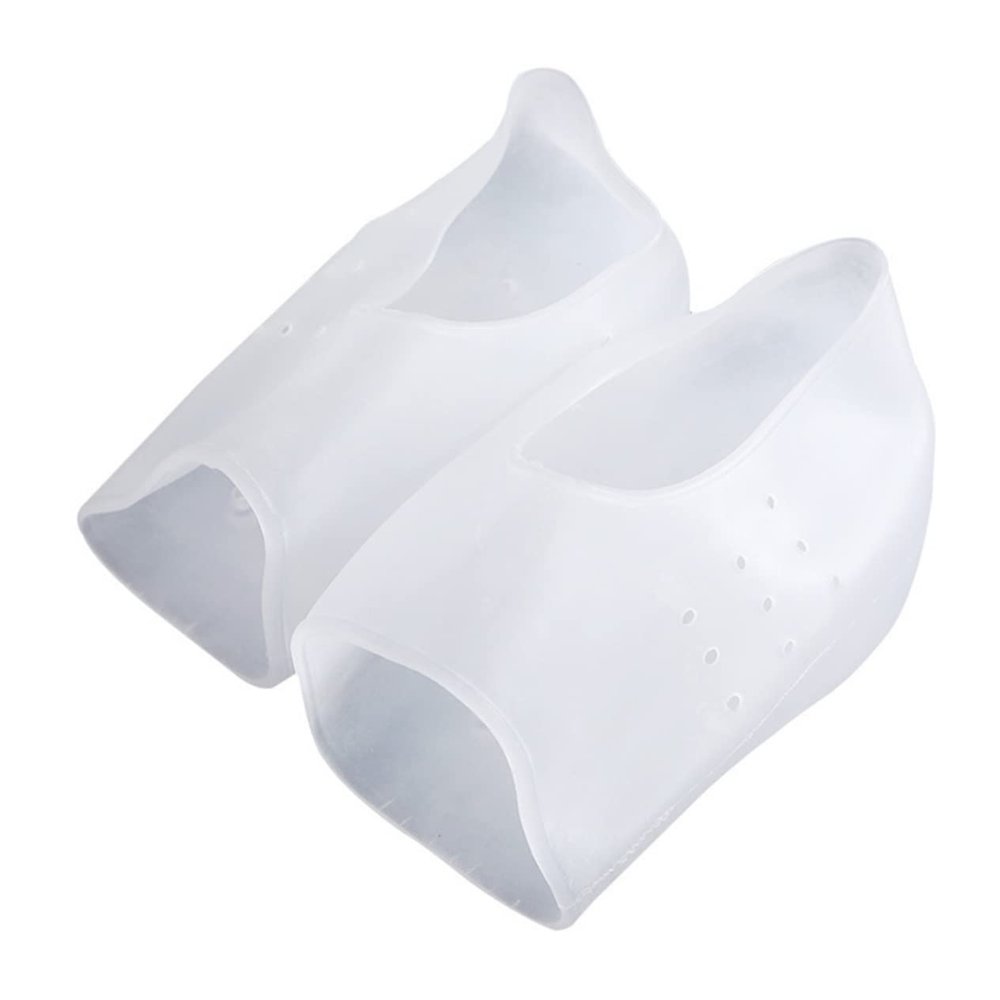 BCOATH Heel Cushions for Men and Women, Breathable, Elastic, Invisible Under Shoes, for Heel Lift and Protection