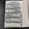 JKDSAO Flatback Glass Rhinestones for Nail Art, SS3–SS10 view 1