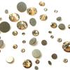 JKDSAO Flatback Glass Rhinestones for Nail Art, SS3–SS10 view 2