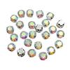 JKDSAO Pink Round Glass Rhinestones with Claw, Sew-On, 6 mm, 100 Pieces, 5 Packs view 4