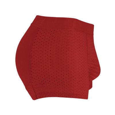 SRZYMJ Men's Cotton Boxer Shorts, Red, Size M