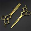 6-Inch 440C Hair Cutting and Thinning Scissors Set view 1