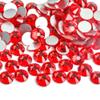 Light/Dark Siam Red Glitter Rhinestones for Nail Art, SS3–SS30, Glass Non-Hot-Fix Decorations, Montana, SS6, 1,440 Pieces view 2