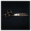 6-Inch Rose Gold 6-Tooth Hair Thinning Scissors view 3