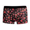 SRZYMJ Men's Long Boxer Shorts, Cotton Thermal Underwear, Black, XL view 3