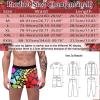 SRZYMJ Men's Long Boxer Shorts, Cotton Thermal Underwear, Black, XL view 4