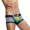 SRZYMJ Men's Loose Boxers, Cotton Underwear, Gray, L view 2