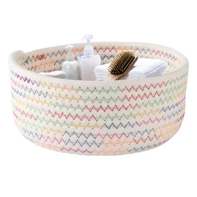 Handwoven Cotton Rope Storage Basket