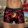 SRZYMJ Men's Cotton Boxer Briefs, Yellow, Size M view 2
