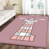Kids' Room Rug – Soft Coral Velvet Non-Slip Play Mat view 1