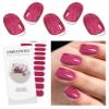 JMEOWIO Glitter UV-Curing Gel Nail Strip Stickers view 2