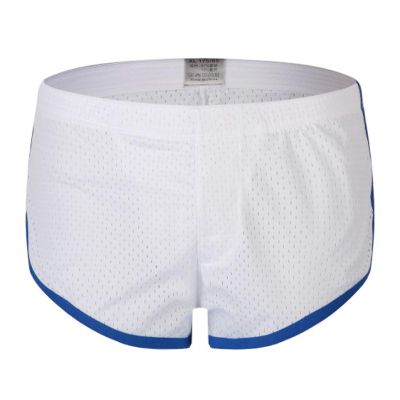 SRZYMJ Men's Black Cotton Boxer Shorts, Retro Style 497D