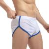 SRZYMJ Men's Black Cotton Boxer Shorts, Retro Style 497D view 2