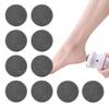 RAMGLYO 10-Pack Electronic Foot File Replacement Heads, Callus Remover Rollers, Black view 1