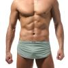 SRZYMJ Men's Briefs, Thongs, Lace Shorts and Boxer Shorts, Red/Gray, L view 2