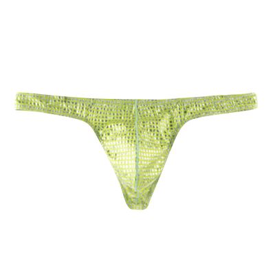 SRZYMJ Men's Cotton Underwear Shorts, 3-Pack, Green, Size S