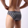 SRZYMJ Men's Cotton Boxer Shorts with Side Pockets, Black, L view 3