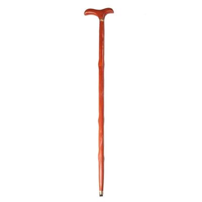 Wenge Wooden Walking Cane, Non-Slip, for Seniors