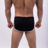 SRZYMJ Men's Cotton Underwear Shorts, Colorful/Black, XL, 1635A view 2