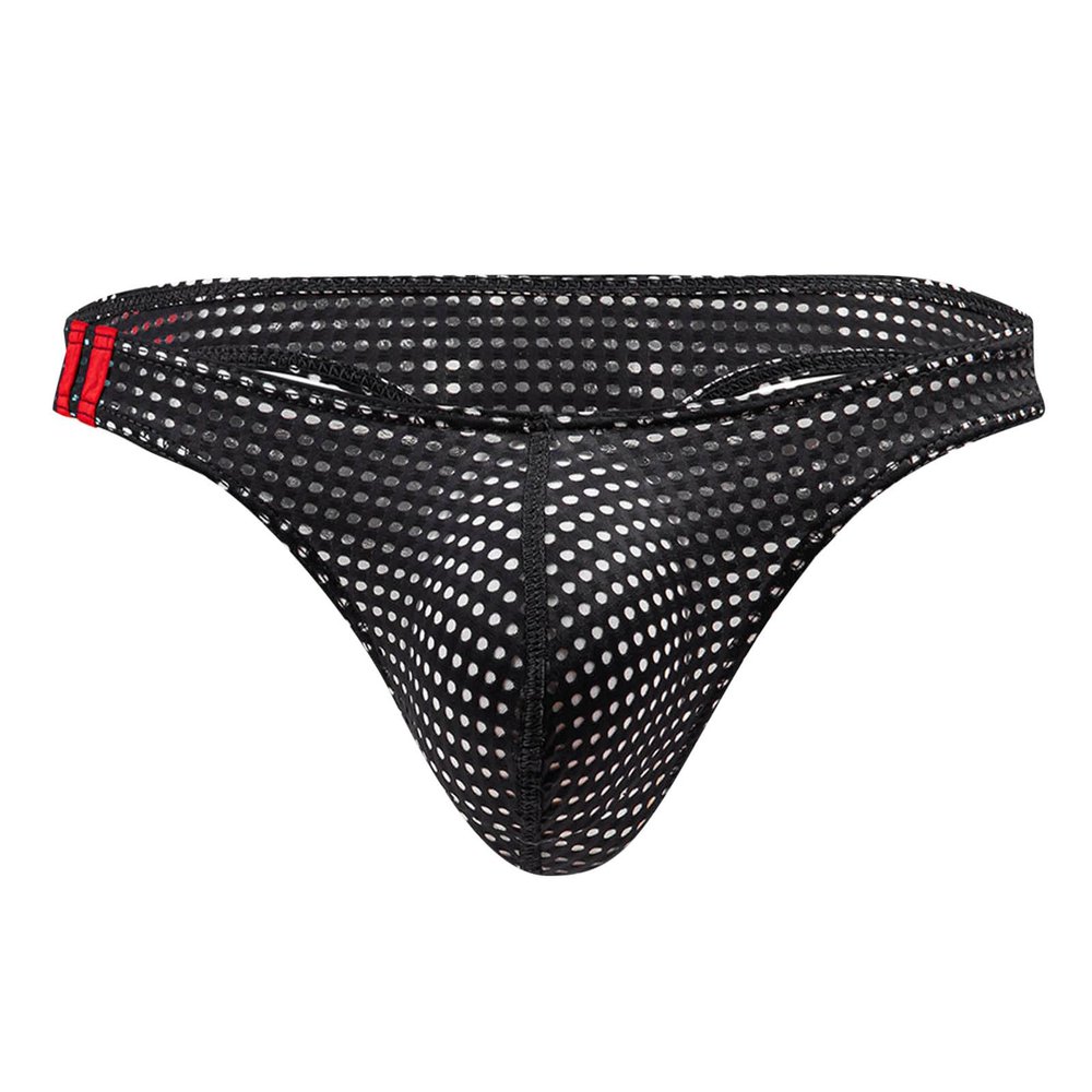 SRZYMJ Men's Cotton Underwear, Loose Boxer Shorts, Black, L