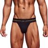 Men's Cotton Boxer Shorts - Black XXL view 4
