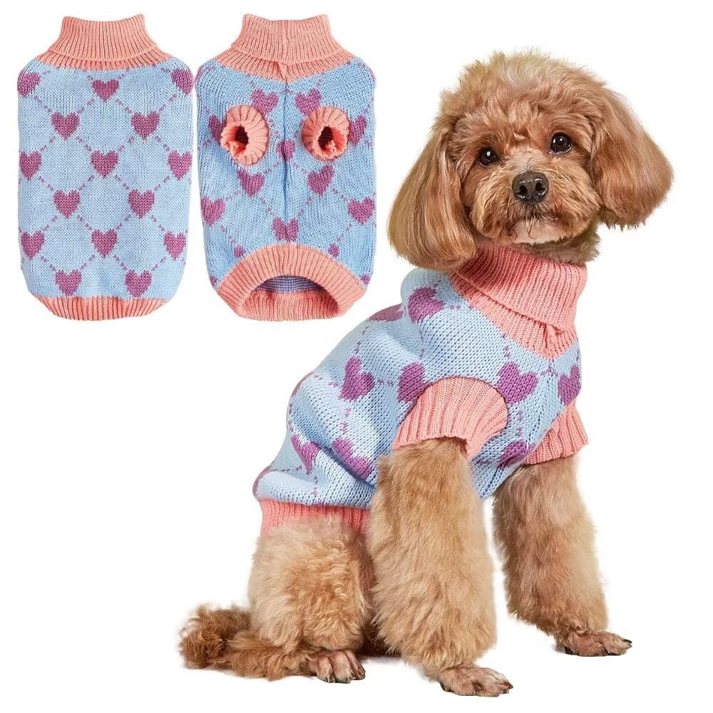 EASTLION Dog Sweater for Dogs, Puppies, and Cats