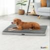 lionto Orthopedic Dog Bed, 91 x 69 x 8 cm, Gray view 2