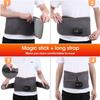 Mwwvzefl Rechargeable Heated Massage Belt, Warm Compress, Heating Belt Controller, Red Light view 2