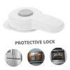 Child Safety Cabinet Locks, 3-Pack, White Plastic view 3