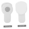 Child Safety Cabinet Locks, 3-Pack, White Plastic view 4