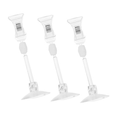 Hohopeti 3-Piece Suction Cup Clip Feed Holder for Aquariums