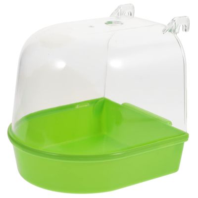 Happyyami Parrot Shower Box - Green Bird Bath