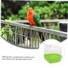 Happyyami Parrot Shower Box - Green Bird Bath view 3